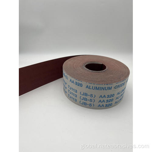 Red Sanding Cloth Belt Abrasive Cloth Rolls Sanding Roll Red Sanding Belt Factory